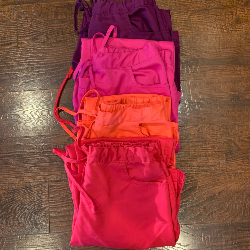 TALL 5 pocket drawstring scrub pants